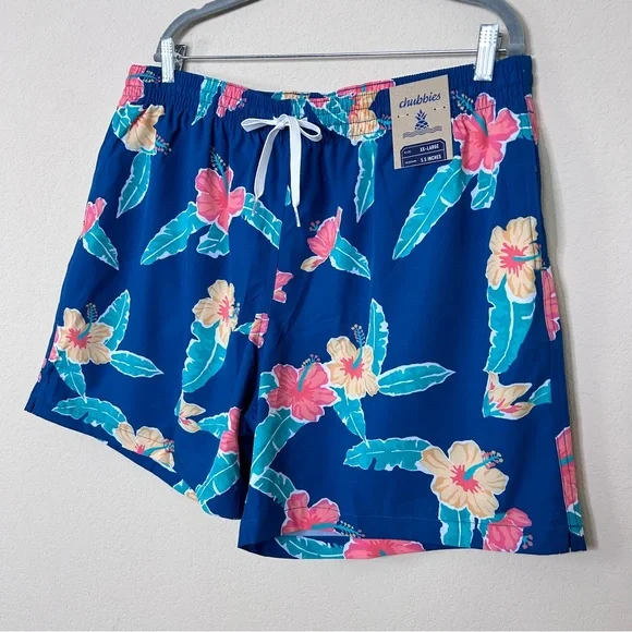 Chubbies The Floral Reefs Classic Swim Trunk - Men's - Picture 7 of 15